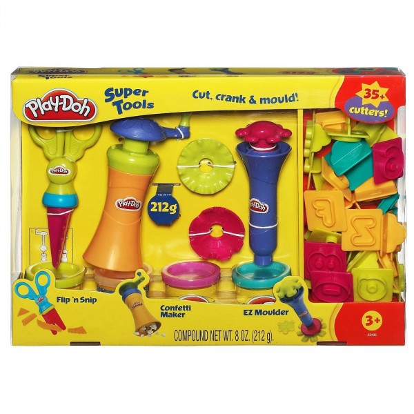 Pâte à modeler Play-Doh : Super Tools - Hasbro-23495