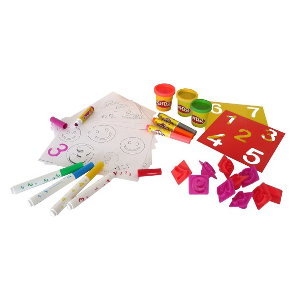 Kit créatif Play-Doh : J'apprends les chiffres - Darpeje-CPDO025