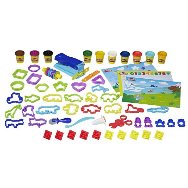 Caja de plastilina Play-Doh: Escuela - Hasbro-E2544F02