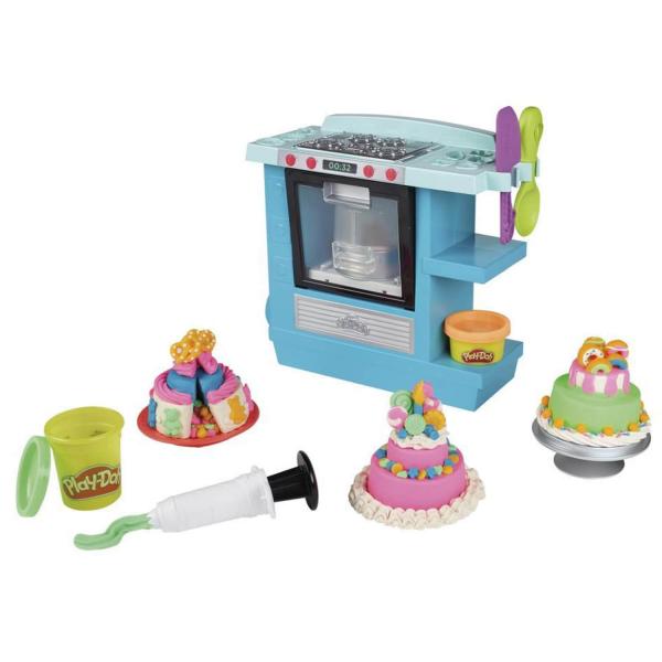 Juego de creaciones de cocina Play-Doh: pastel de cumpleaños - Hasbro-F13215L0