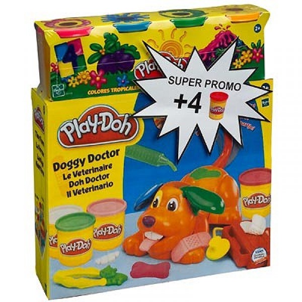 Play-Doh : Le vétérinaire + 4 pots - Hasbro-23019