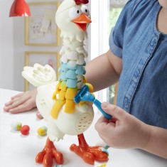 Compuesto para modelar Play-Doh: Animal Crew, Feathers Madness