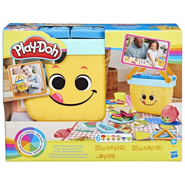  Caja de descubrimiento Play-Doh: Picnic de formas - Hasbro-F69165L0