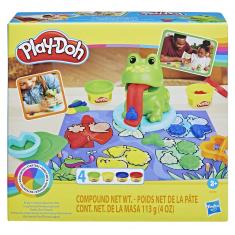 Play-Doh-Set: Der bunte Frosch