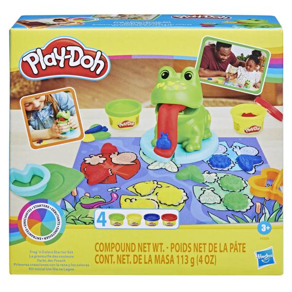 Play-Doh set: The colored frog - Hasbro-F69265L0