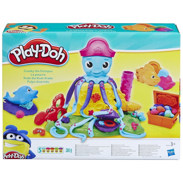 Pâte à modeler Play-Doh : La pieuvre - Hasbro-E0800