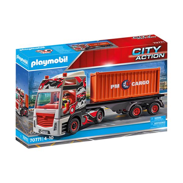 Playmobil 70771 : City Action : Camion de transport - Playmobil-70771