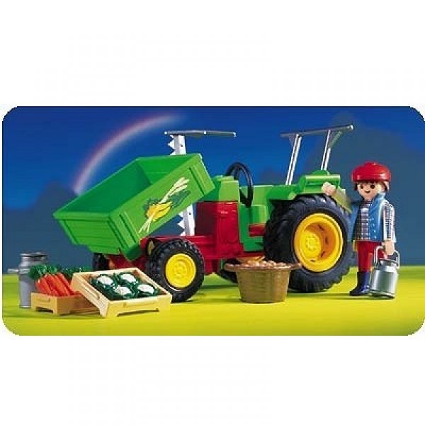 3074 - Maraîcher / tracteur - Playmobil-3074