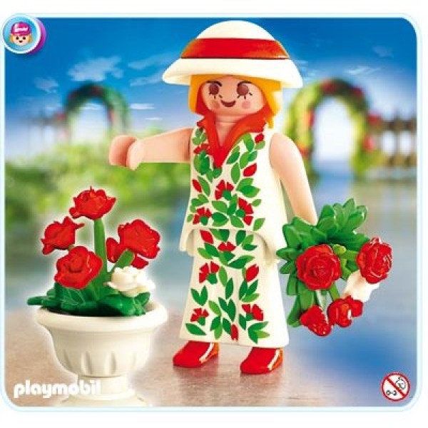 4673 - Dame aux roses - Playmobil-4673