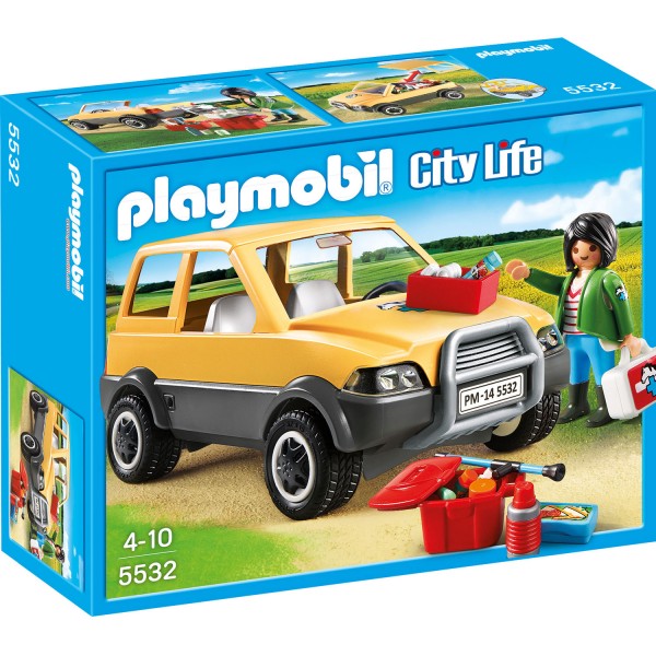 Playmobil 5532 - City Life - Vétérinaire avec voiture et matériel médical - Playmobil-5532