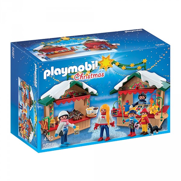 Playmobil 5587 Christmas : Marché de Noël - Playmobil-5587