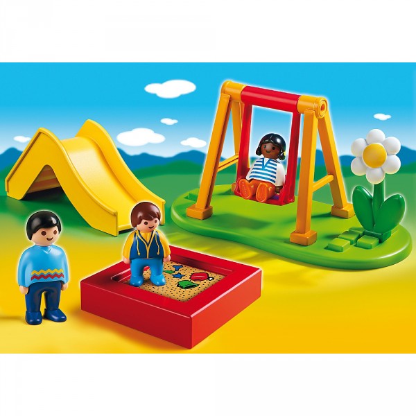 Playmobil 6785 - 1.2.3 - Enfants et parc de jeux - Playmobil-6785