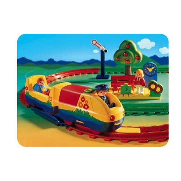 6915 - Train à piles 1 2 3 - Playmobil-6915