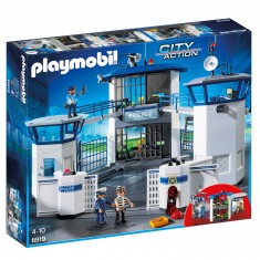 Playmobil 6919 City Action : Commissariat de police avec prison