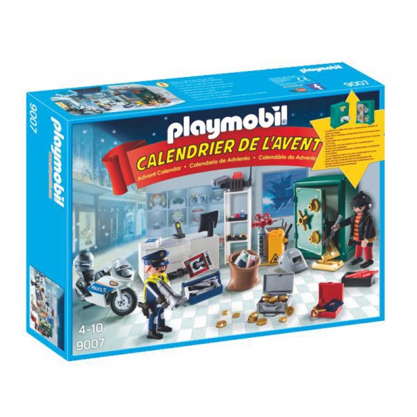 Playmobil 9007 Christmas : Calendrier de l'avent Policier et cambrioleur - Playmobil-9007