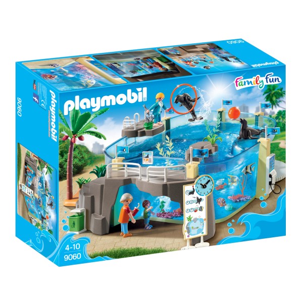 Playmobil 9060 Family Fun : Aquarium marin - Playmobil-9060