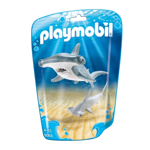 Playmobil 9065 Family Fun : Requin-marteau et son petit - Playmobil-9065