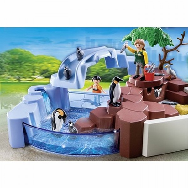 Playmobil 4013 : SuperSet Bassin des pingouins - Playmobil-4013