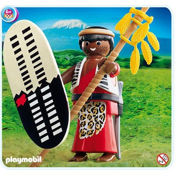 Playmobil 4685 - Guerrier Massaï - Playmobil-4685