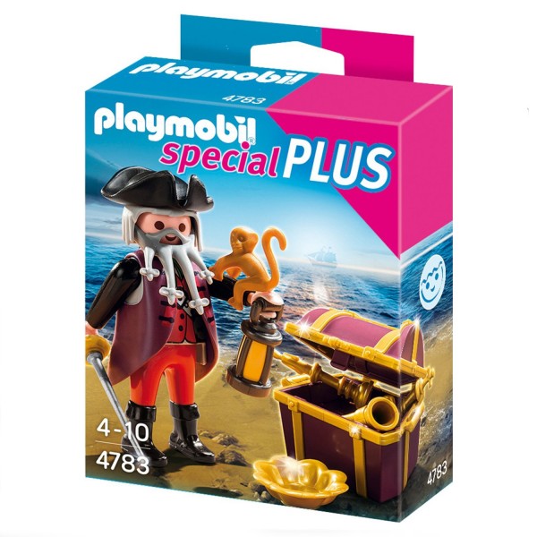 Playmobil 4783 : Flibustier avec trésor royal - Playmobil-4783