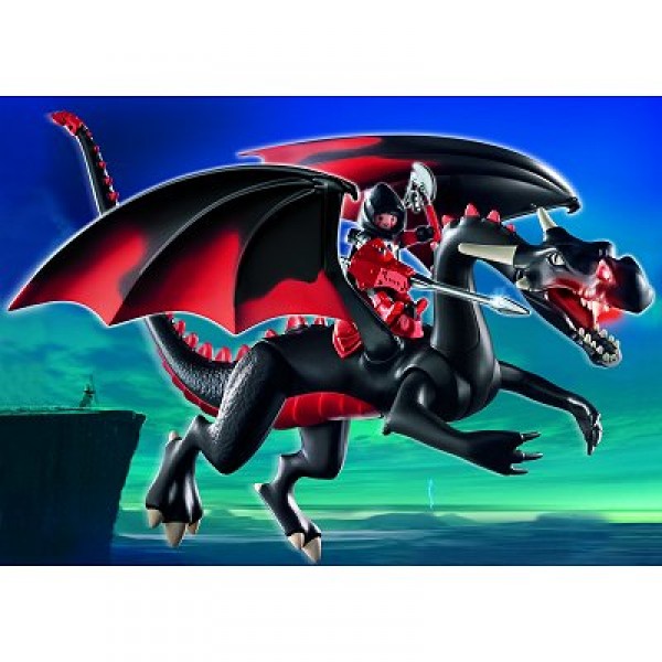 Playmobil 4838 : Dragon avec flamme lumineuse - Playmobil-4838