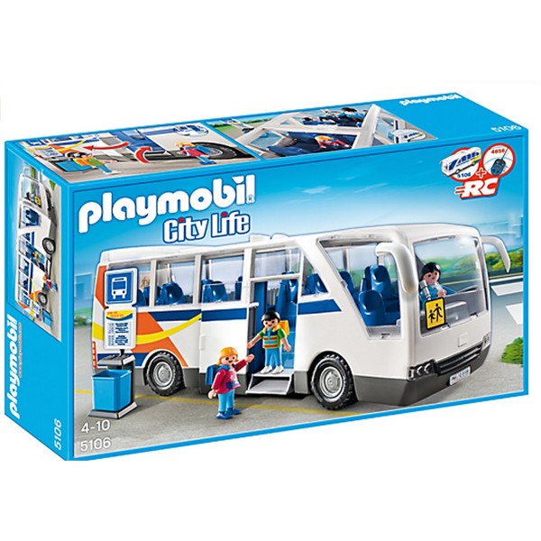 Playmobil 5106 : Car scolaire - Playmobil-5106