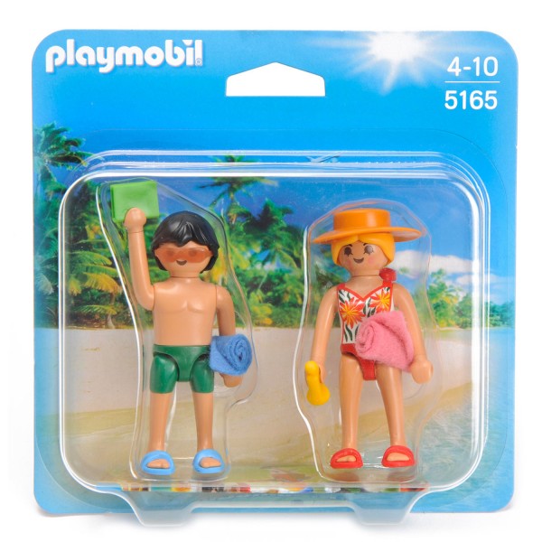 Playmobil 5165 : Duo couple de vacanciers - Playmobil-5165
