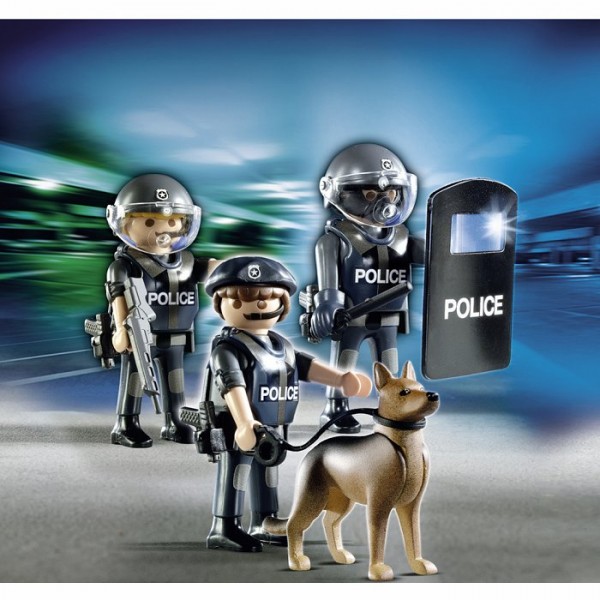 Playmobil 5186 - Commando de policiers - Playmobil-5186