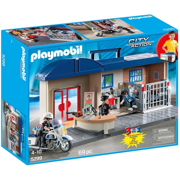 Playmobil 5299 : City Action : Commissariat de police - Playmobil-5299