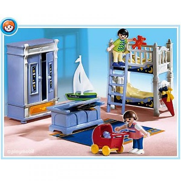 Playmobil 5328 - Enfants et chambre traditionnelle - Playmobil-5328