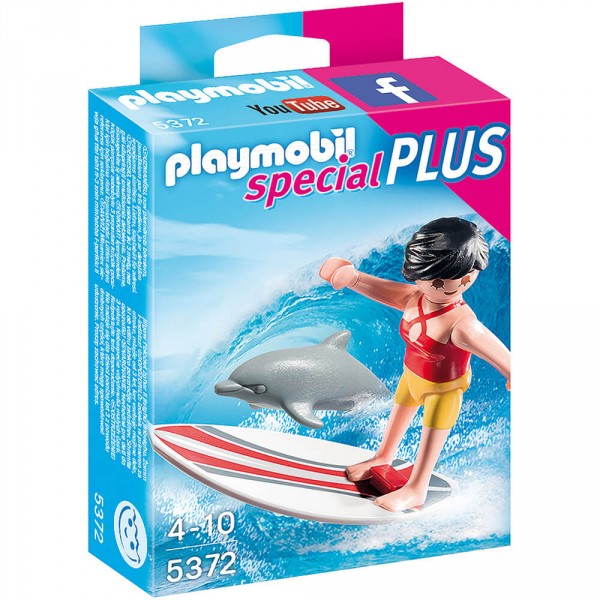 Playmobil 5372 : Spécial Plus : Surfeuse - Playmobil-5372