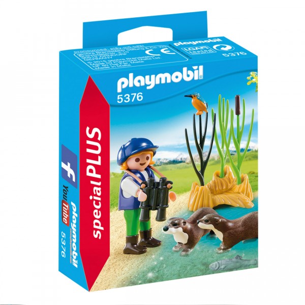 Playmobil 5376 : Enfant avec loutres - Playmobil-5376
