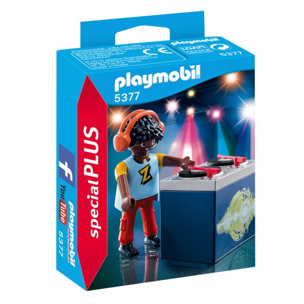 Playmobil 5377 : DJ Z - Playmobil-5377