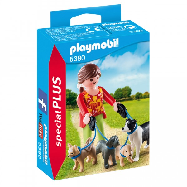 Playmobil 5380 : Eleveuse de chiens - Playmobil-5380