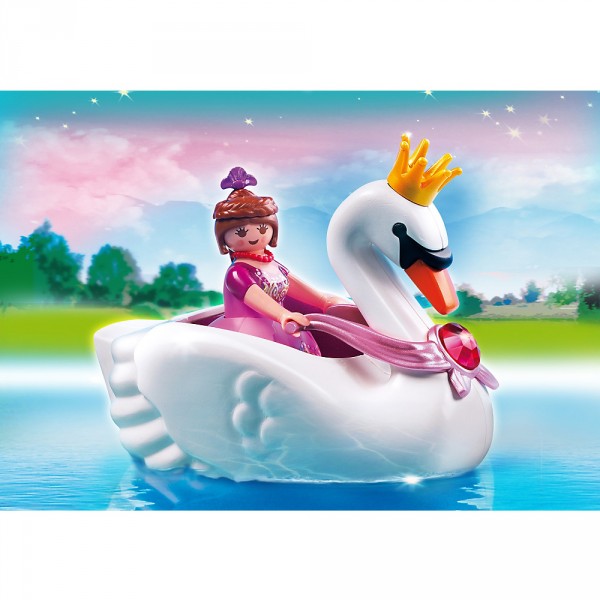 Playmobil 5476 : Princesse avec bateau de cygne - Playmobil-5476
