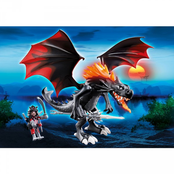 Playmobil 5482 : Grand Dragon royal avec flamme lumineuse - Playmobil-5482
