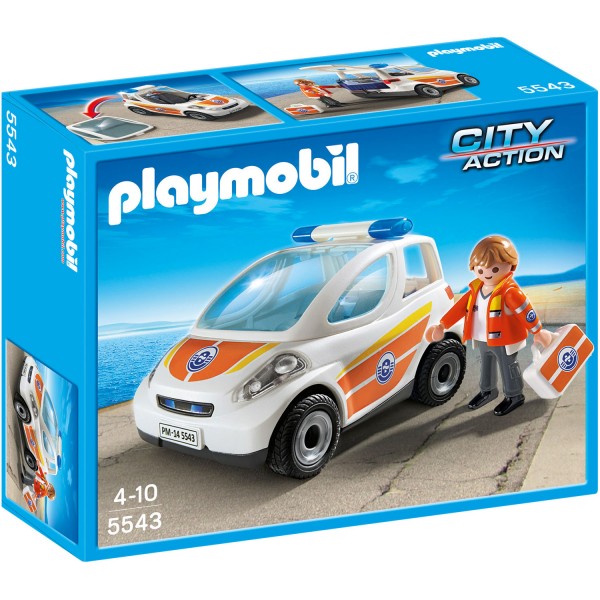 Playmobil 5543 : Urgentiste avec voiture - Playmobil-5543
