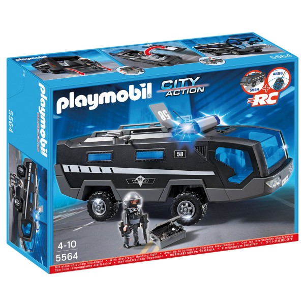 Playmobil 5564 : Véhicule d'intervention des forces spéciales - Playmobil-5564