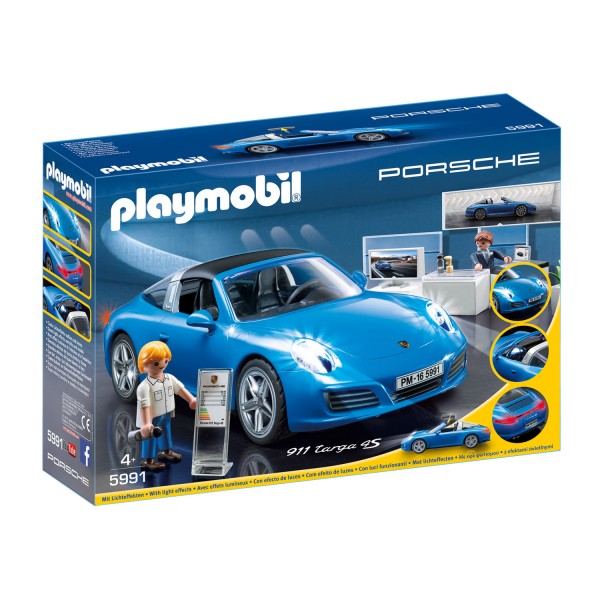 Playmobil 5991 Porsche : Porsche 911 Targa 4S - Playmobil-5991
