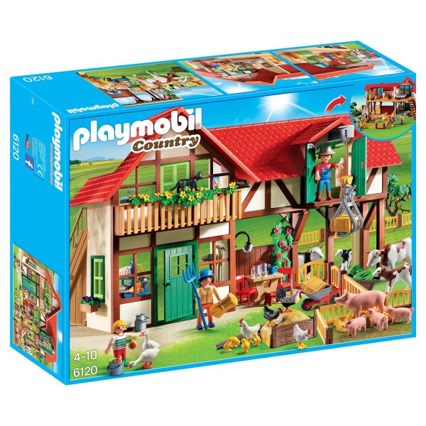 Playmobil 6120 : Country : Grande ferme - Playmobil-6120