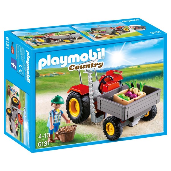 Playmobil 6131 : Country : Fermier avec faucheuse - Playmobil-6131