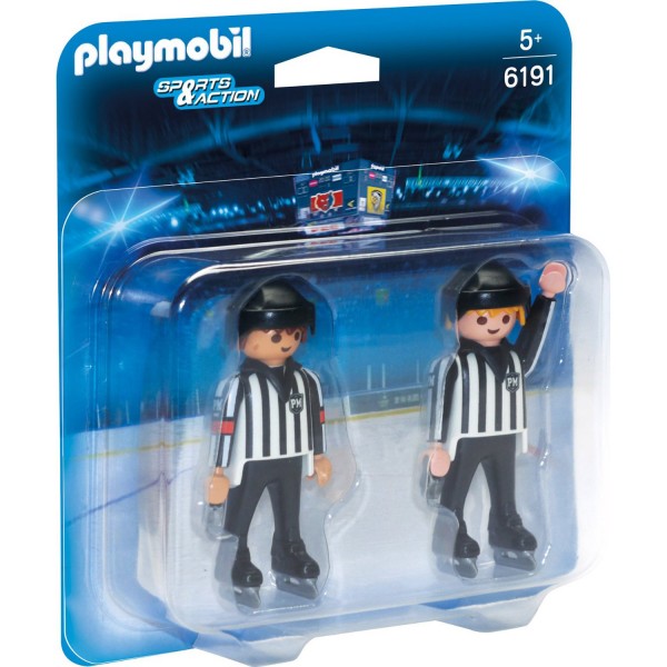 Playmobil 6191 : Sports & Action : Arbitres de hockey - Playmobil-6191