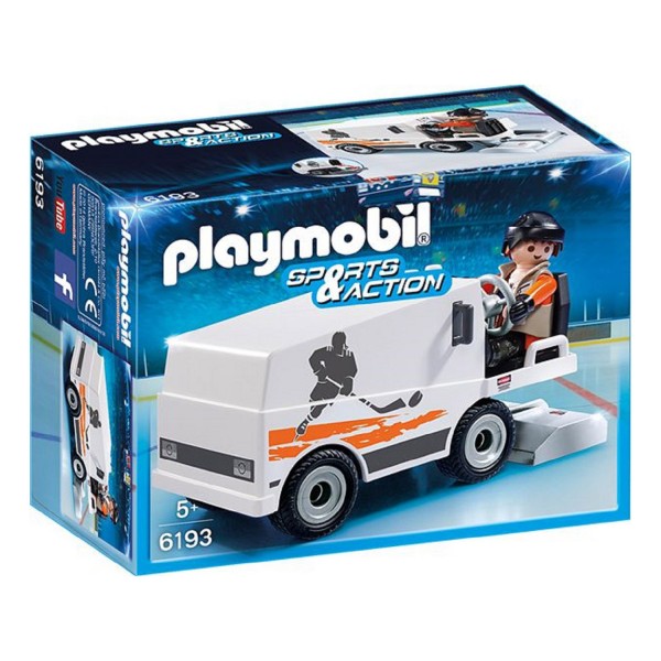 Playmobil 6193 : Sports & Action : Agent d'entretien et surfaceuse - Playmobil-6193