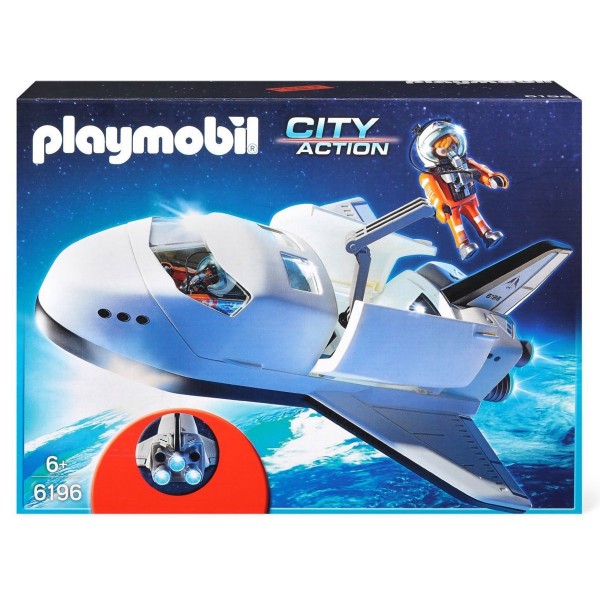 Playmobil 6196 : City Action : Navette spatiale et spationautes - Playmobil-6196
