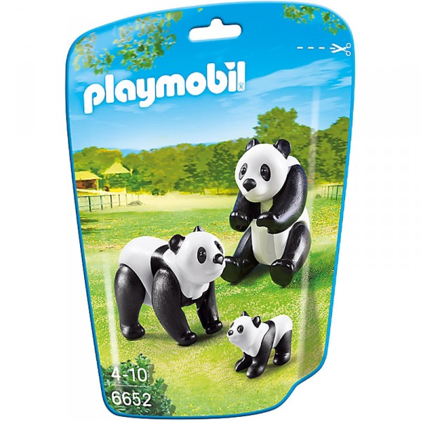 Playmobil 6652 - City Life : Famille de pandas - Playmobil-6652