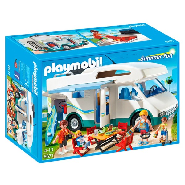 Playmobil 6671 : Summer Fun : Famille avec camping-car - Playmobil-6671