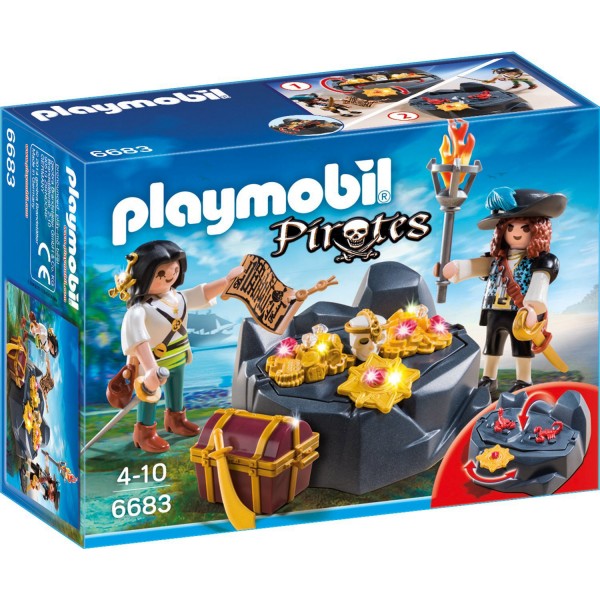 Playmobil 6683 - Pirates : Pirates et trésor royal - Playmobil-6683