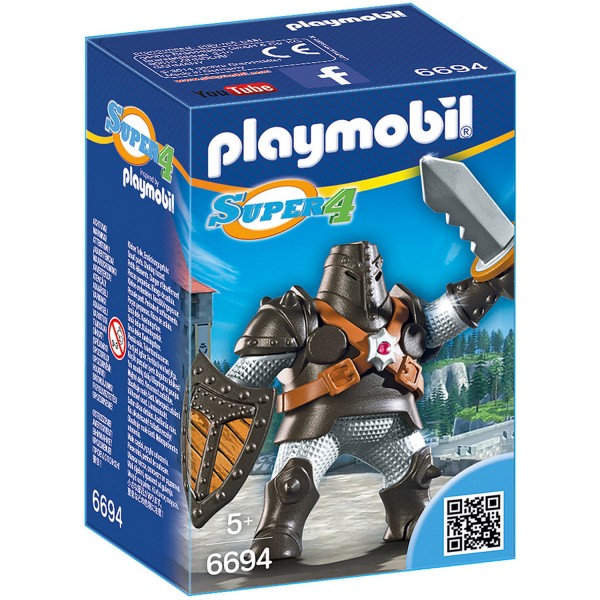 Playmobil 6694 :  Super 4 : Colosse Noir - Playmobil-6694