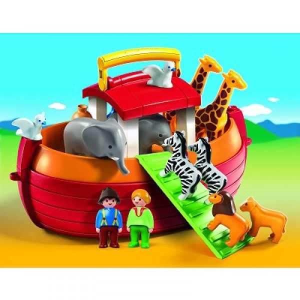 Playmobil 6765: Arca de Noé transportable - Playmobil-6765