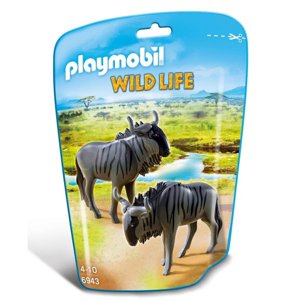 Playmobil 6943 : Wild Life : Gnous - Playmobil-6943